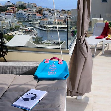 Luxury Lake View Center House Agios Nikolaos Exterior foto