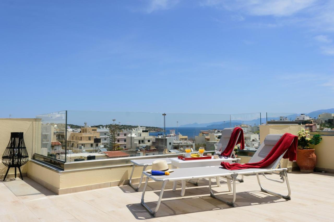 Luxury Lake View Center House Agios Nikolaos Exterior foto